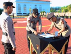 Kompol Ricky Andrika Resmi Jabat Wakapolres Aceh Jaya