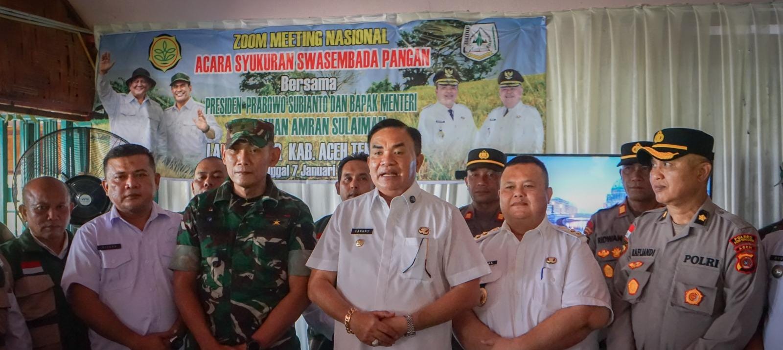 Salim Fakhry: Aceh Tenggara Siap Sukseskan Swasembada Pangan