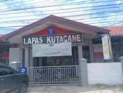 Sepuluh Bulan Buron, Enam Napi Lapas Kelas IIB Kutacane Masih Buron