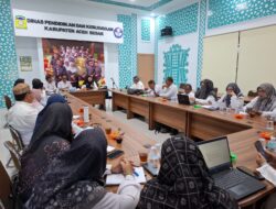 Aceh Besar Evaluasi Kinerja Pengawas Pendidikan