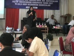 Bappeda Aceh Besar Kawal Penginputan Usulan Tiga Kecamatan