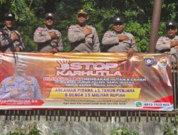 Cegah Karhutla, Polisi Ajak Warga Jaga Kawasan Hutan