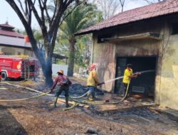 Api Lalap Gudang Arsip DPRK Nagan Raya, Tak Ada Korban Jiwa