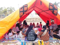 Pascabanjir, Sekolah di Aceh Tamiang Belajar di Tenda Darurat