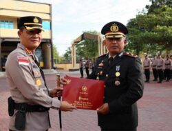 36 Personel Polresta Banda Aceh Terima Satyalencana Pengabdian