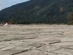 Lokasi Wisata Sungai di Lokop Kini Jadi Lautan Pasir