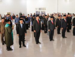 Belasan Pejabat Pemkab Aceh Barat Dilantik dan Diganti