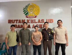 Kejari Aceh Timur Eksekusi Terpidana Korupsi Bibit Ikan