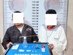 Dua Petani Ditangkap Usai Transaksi Sabu di Pintu Rime Gayo