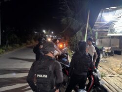 Patroli Dini Hari, Polisi Amankan Motor Berknalpot Bising