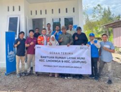 Dua Warga Aceh Besar Terima Rumah Layak Huni dari PT. SBA