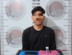 JK 22 Tahun Ditangkap Polisi, Lima Paket Sabu Disita