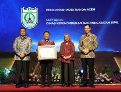 Disdukcapil Banda Aceh Raih Predikat WBK dari KemenPAN-RB
