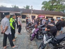 Respon Keluhan Warga, Polres Nagan Raya Gencarkan Razia Balap Liar