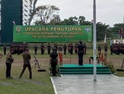 Kodam Iskandar Muda Gelar Upacara Penutupan Pendidikan Tamtama
