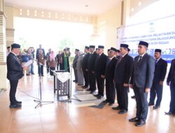 Muharram Idris Lantik Pejabat, Tekankan Integritas dan Pelayanan