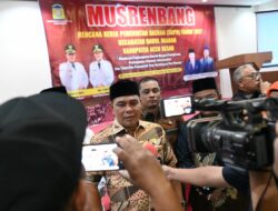 Musrenbang Perdana RKPD 2027 Dimulai di Darul Imarah