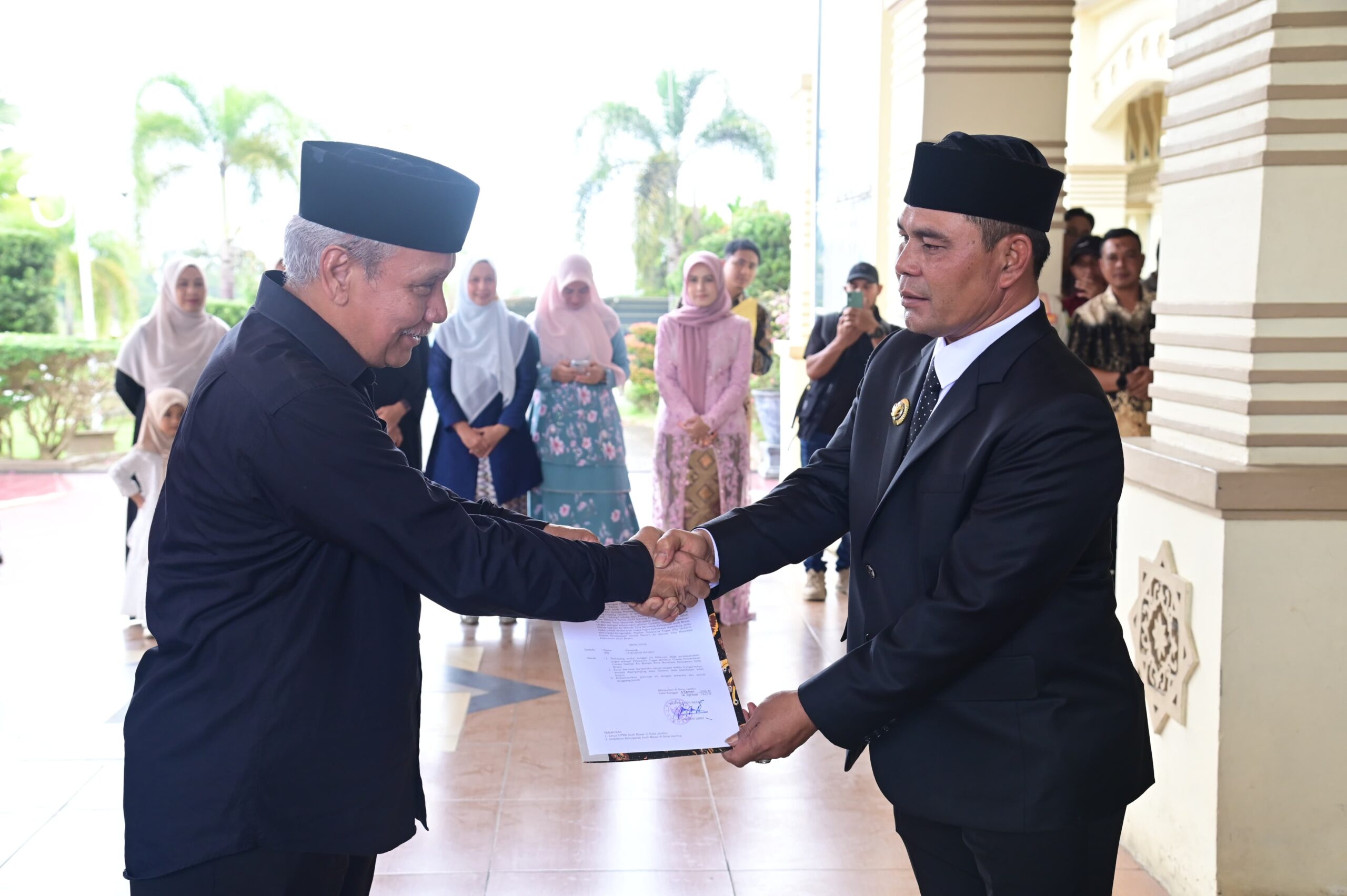 Bupati Aceh Besar Tunjuk Plt Dirut PDAM Tirta Mountala