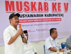 Muskab PMI Aceh Besar Tetapkan Syukri sebagai Ketua Secara Aklamasi