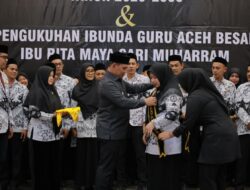 Pengurus PGRI Aceh Besar Dilantik, Rita Mayasari Jadi Bunda Guru