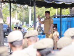 Bupati Aceh Besar Tegaskan Disiplin dan Kekompakan Satpol PP