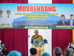 Masyarakat Lembah Seulawah Proaktif Usulkan Program Prioritas 2027