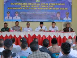 Musrenbang Pulo Aceh Tekankan Sinergi dan Prioritas Wisata