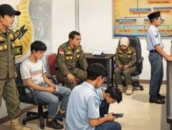 Nongkrong Saat Jam Sekolah, Enam Pelajar Terjaring Patroli