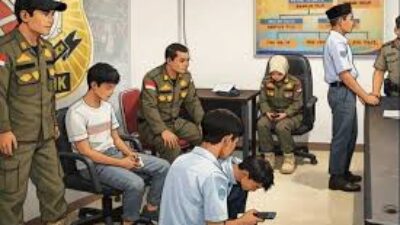 Nongkrong Saat Jam Sekolah, Enam Pelajar Terjaring Patroli