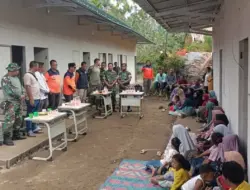 Pengungsi di Bener Meriah Mulai Tempati Hunian Sementara