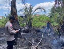 Dua Hektare Lahan Terbakar di Kecamatan Montasik, Aceh Besar