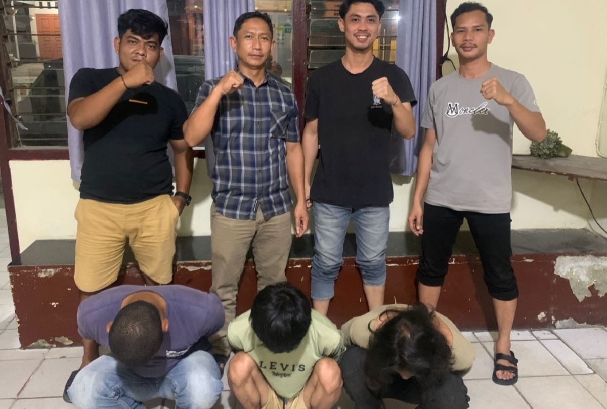 Polsek Gunung Meriah Tangkap Pelaku Pencurian Kabel Tembaga PJU