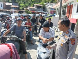 Kapolres Bener Meriah Cek SPBU, Imbau Warga Tenang