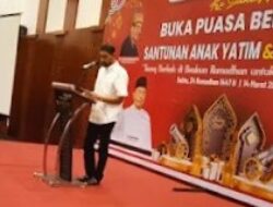 Buka Puasa Bersama, Partai Aceh Berbagi dengan Anak Yatim dan Disabilitas