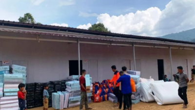 268 Keluarga Korban Banjir di Nagan Raya Mulai Tempati Huntara