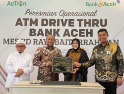 ATM Drive Thru Kedua Bank Aceh Hadir di Jantung Ibu Kota