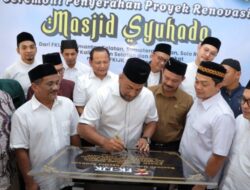 FKIJK Aceh Peduli Perkuat Ukhuwah Lewat Renovasi Masjid Syuhada