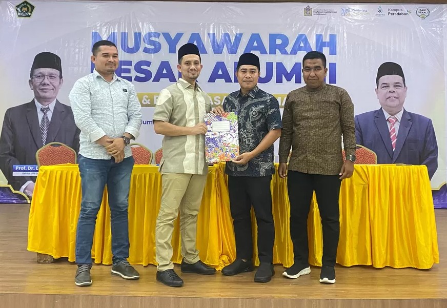 Mubes Alumni UIN Sultanah Nahrasiyah Pilih Muhammad Adam sebagai Ketua