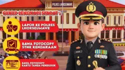 Warga Mudik, Kendaraan Bisa Dititip Gratis di Polres Lhokseumawe