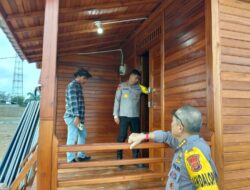 Kapolda Aceh Tinjau Progres Pembangunan Huntap di Aceh Tamiang