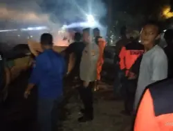 Tiga Rumah Semi Permanen Hangus di Dusun Cot Rancong