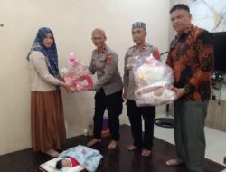 Kapolda Aceh Kirim Bantuan untuk Bayi Terlantar di Aceh Jaya