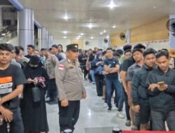 Arus Balik Lebaran H+6, Polres Sabang Turunkan Personel di Pelabuhan