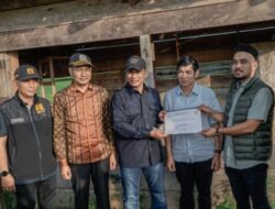 Muhammad Syuhada Serahkan Usulan IJD Jalan Peunaron Baru–Sri Mulya