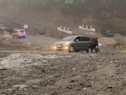 Kondisi Jalan Lintas KKA Masih Rusak Parah