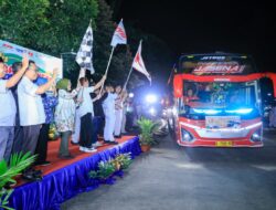 236 Karyawan PT Kayaba Indonesia Ikuti Mudik Bersama