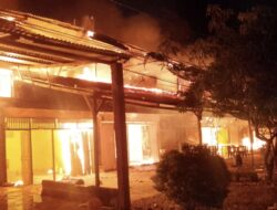13 Ruko di Kota Fajar Musnah Terbakar