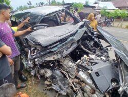 Tiga Kendaraan Terlibat Lakalantas di Simpang Mamplam