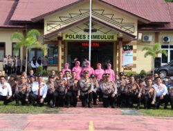 Kasat Reskrim dan Kasat Lantas Polres Simeulue Dimutasi