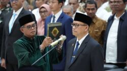 Prof Dr Mirza Tabrani Resmi Menjabat Rektor Baru USK